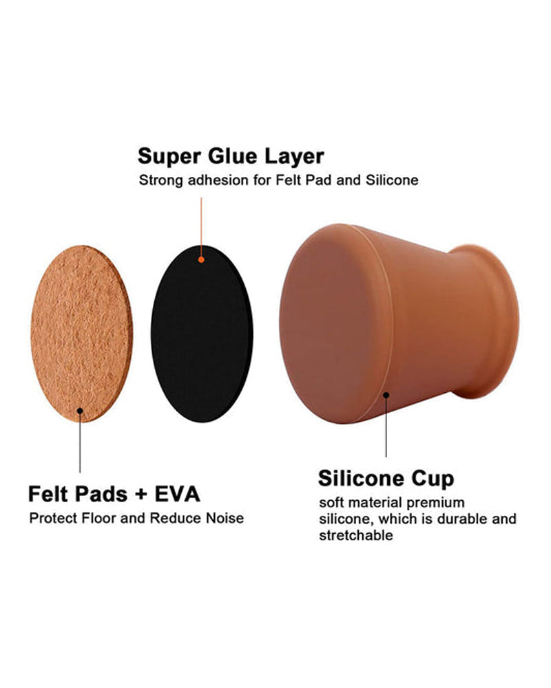 Felt table and chair protective cover