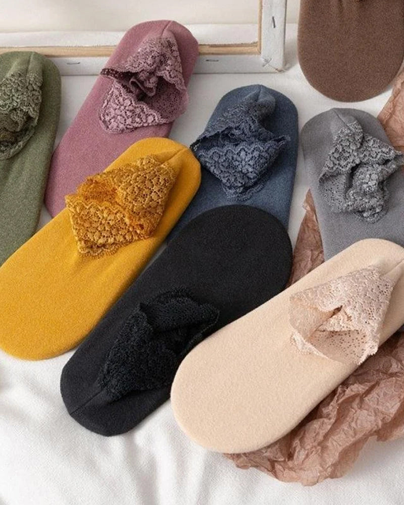 New Fashion Lace Warm Socks
