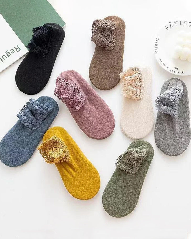 New Fashion Lace Warm Socks