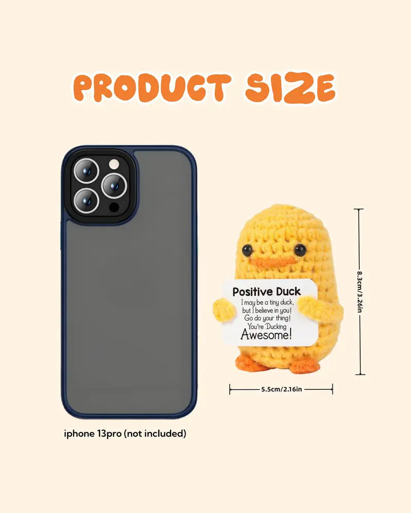 Crochet Positive Duck