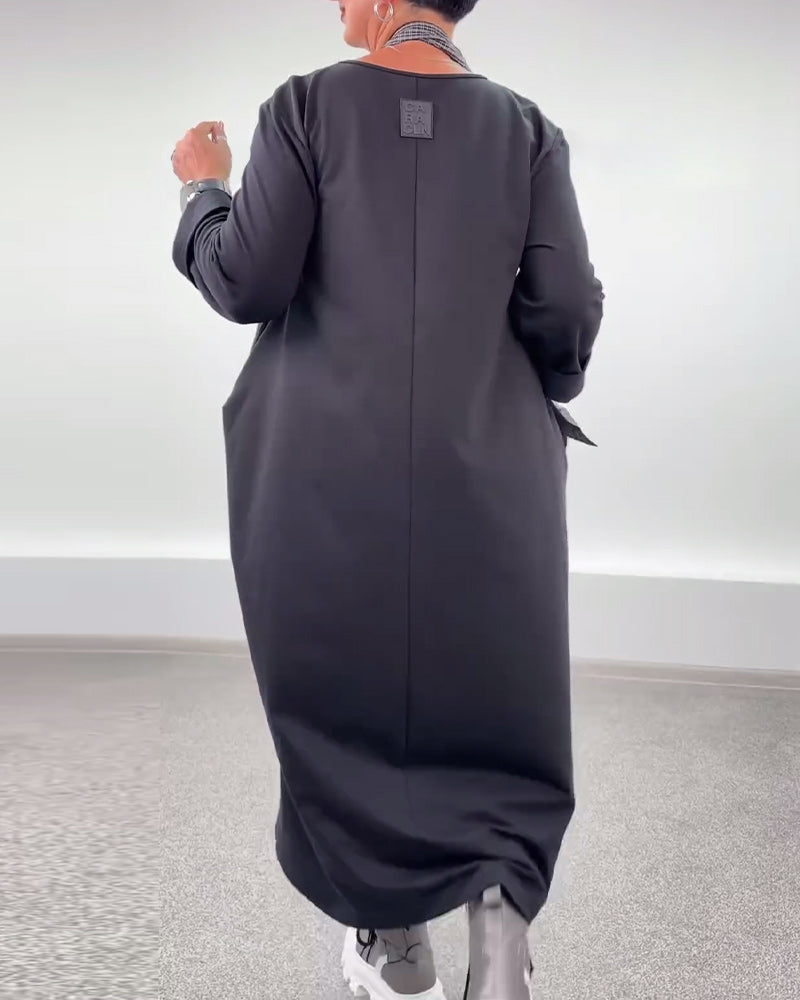 Casual Fashion Loose Halter Neck Dress