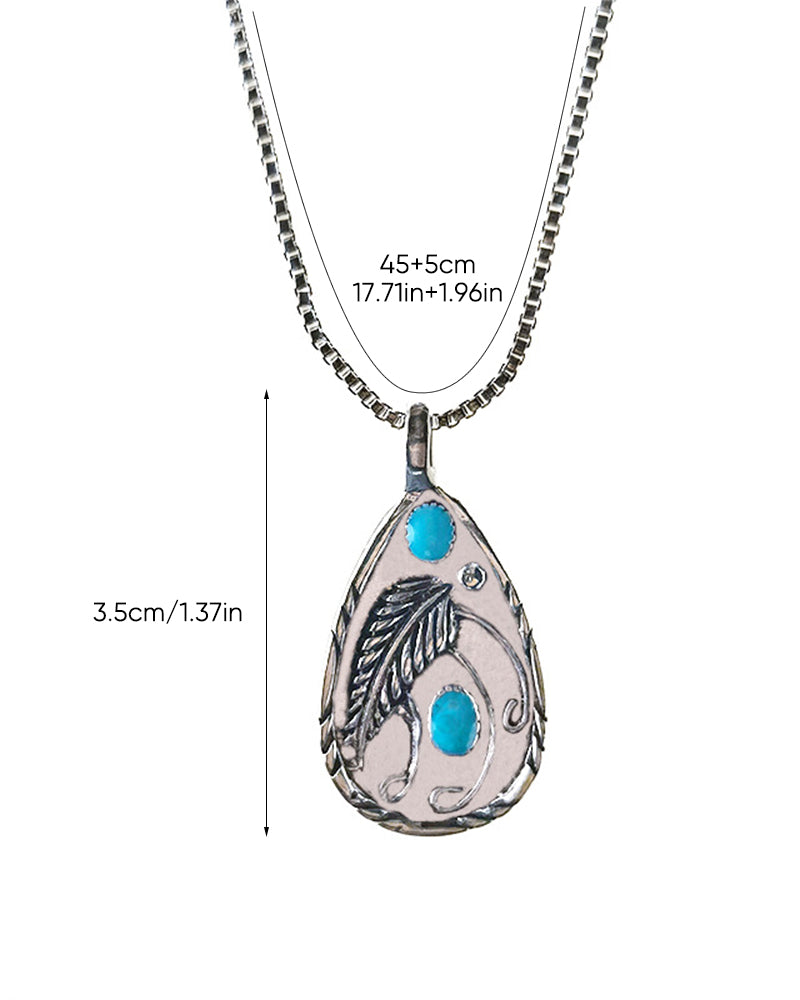 Bohemian vintage pendant necklace