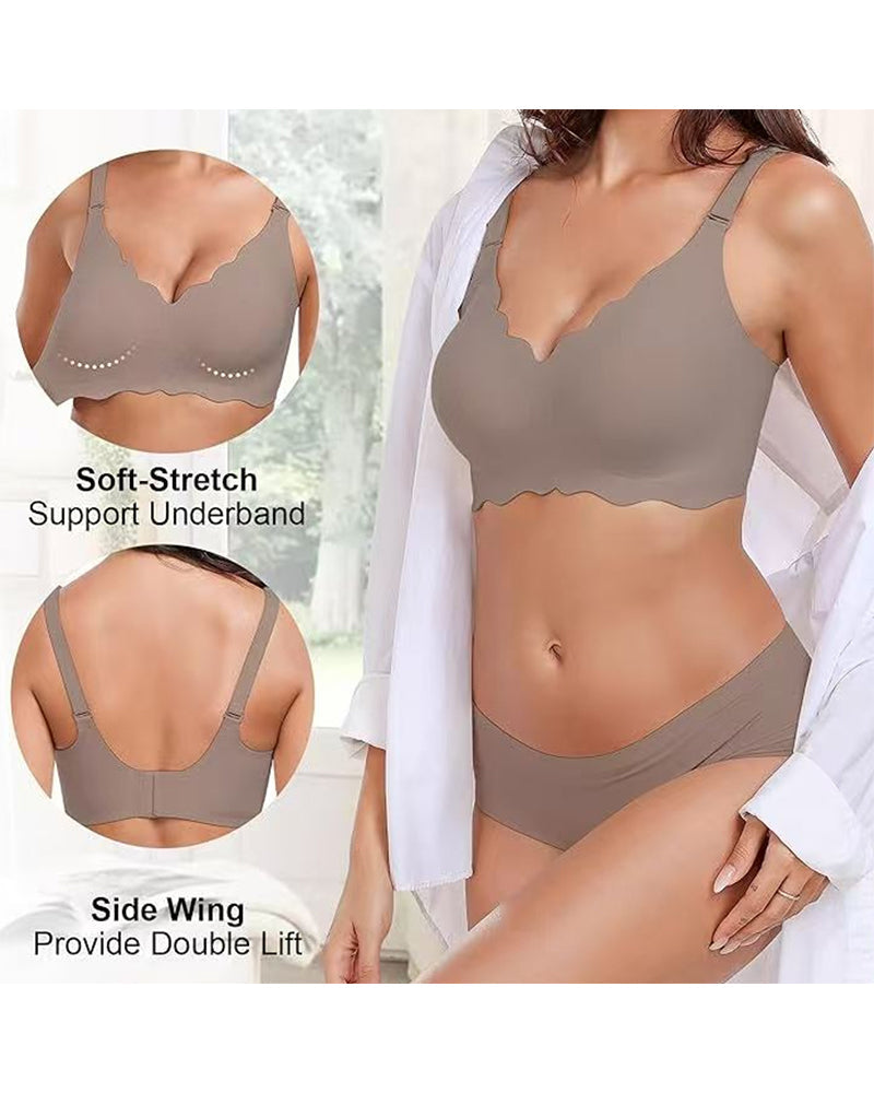Plus Size Wave Comfort Bra