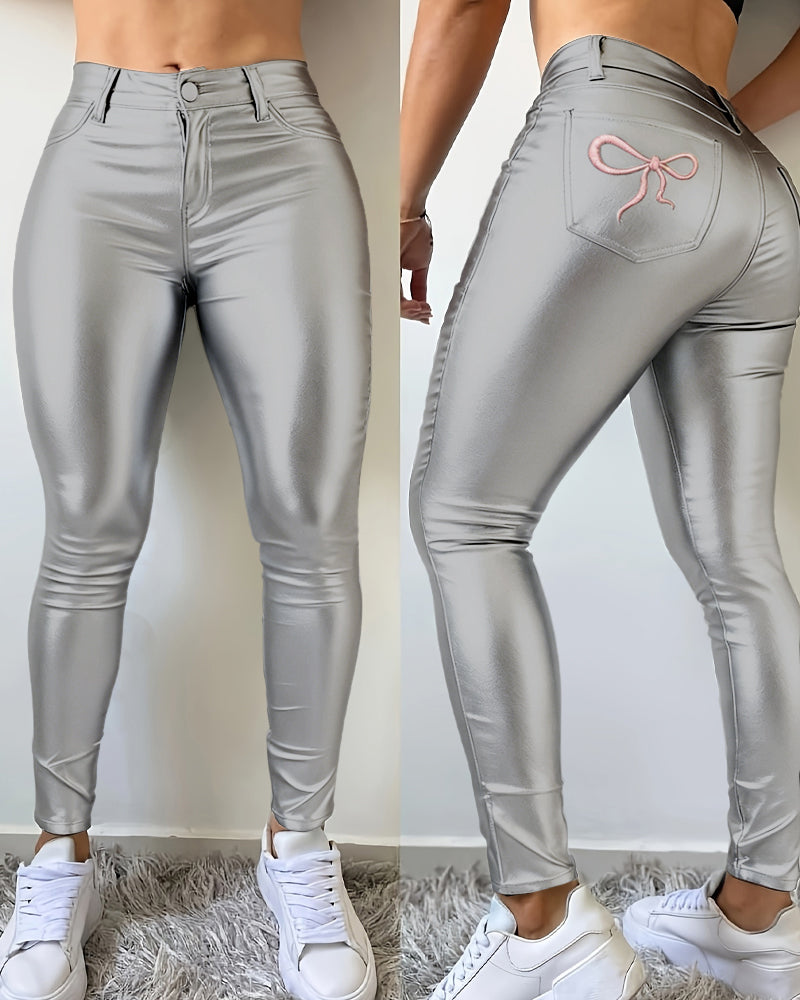 Black Stylish Stretch Leggings