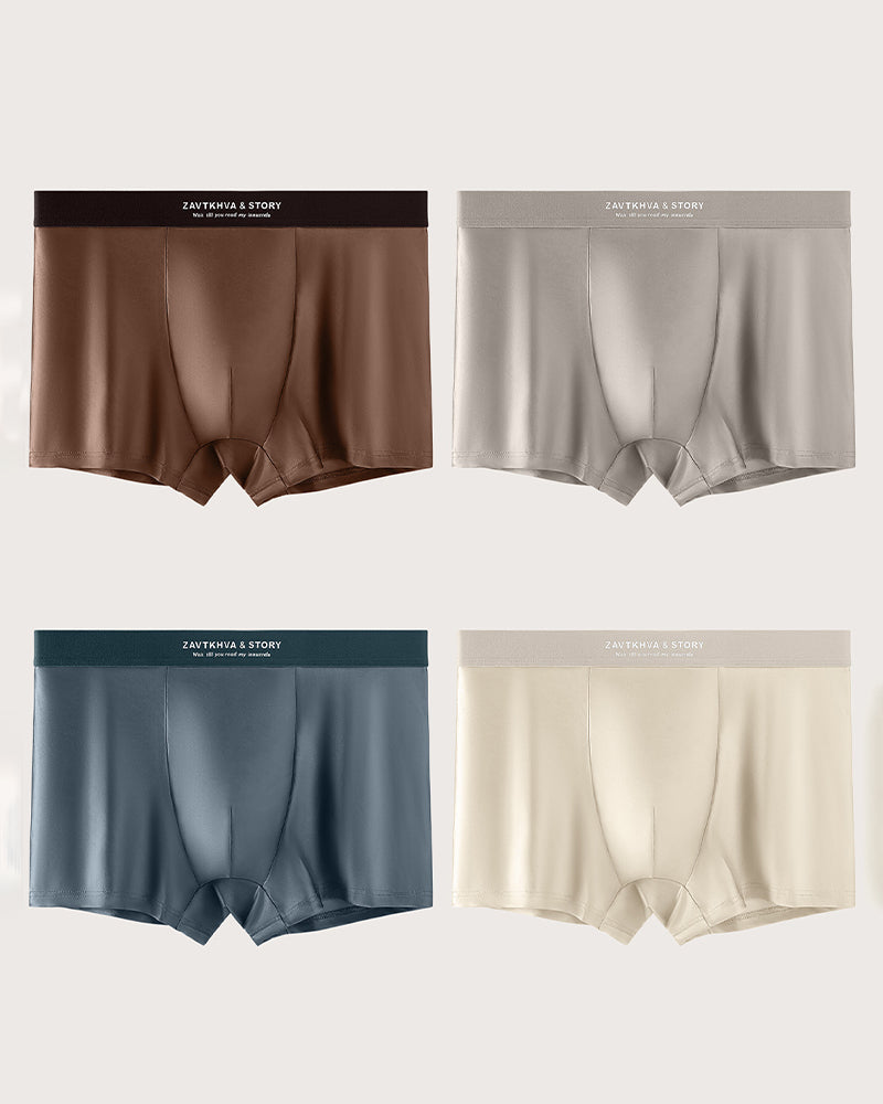 Luxury Ice Silk Men’S Boxer Briefs