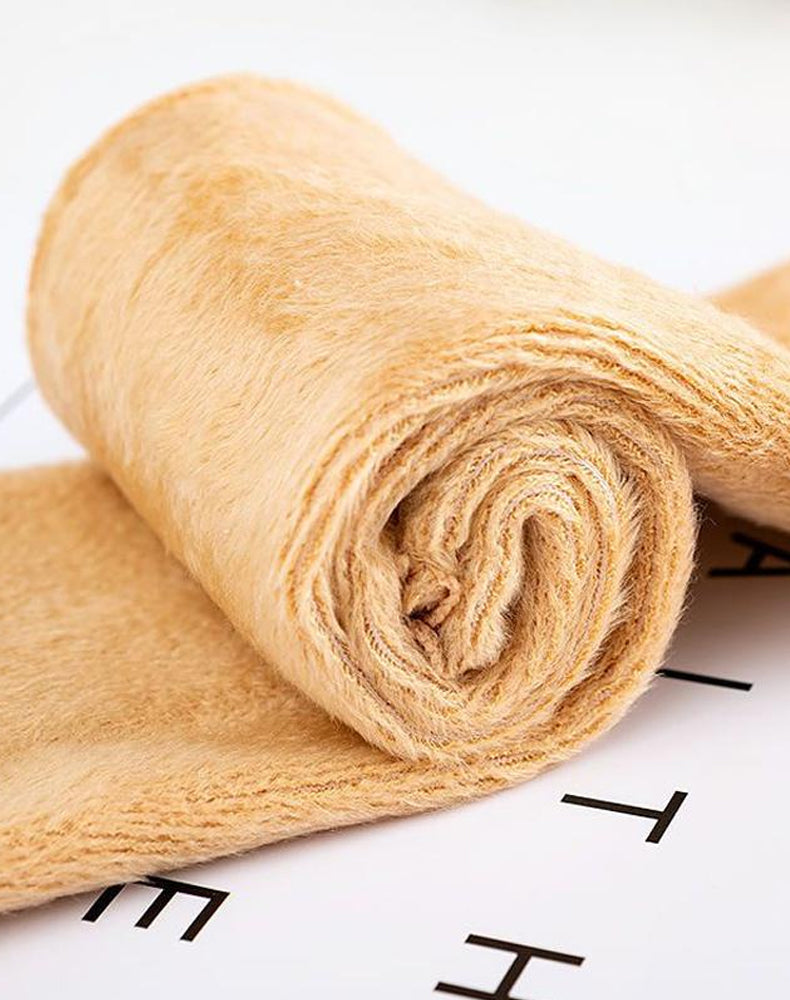 Winter soft plush floor socks