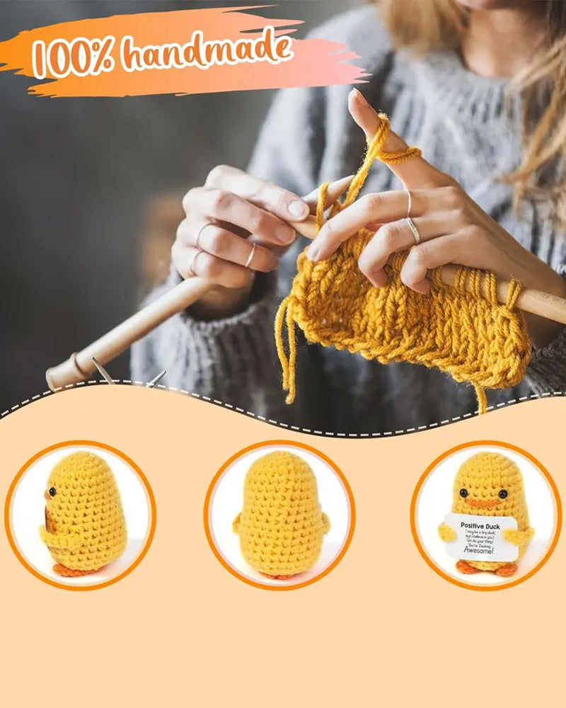 Crochet Positive Duck