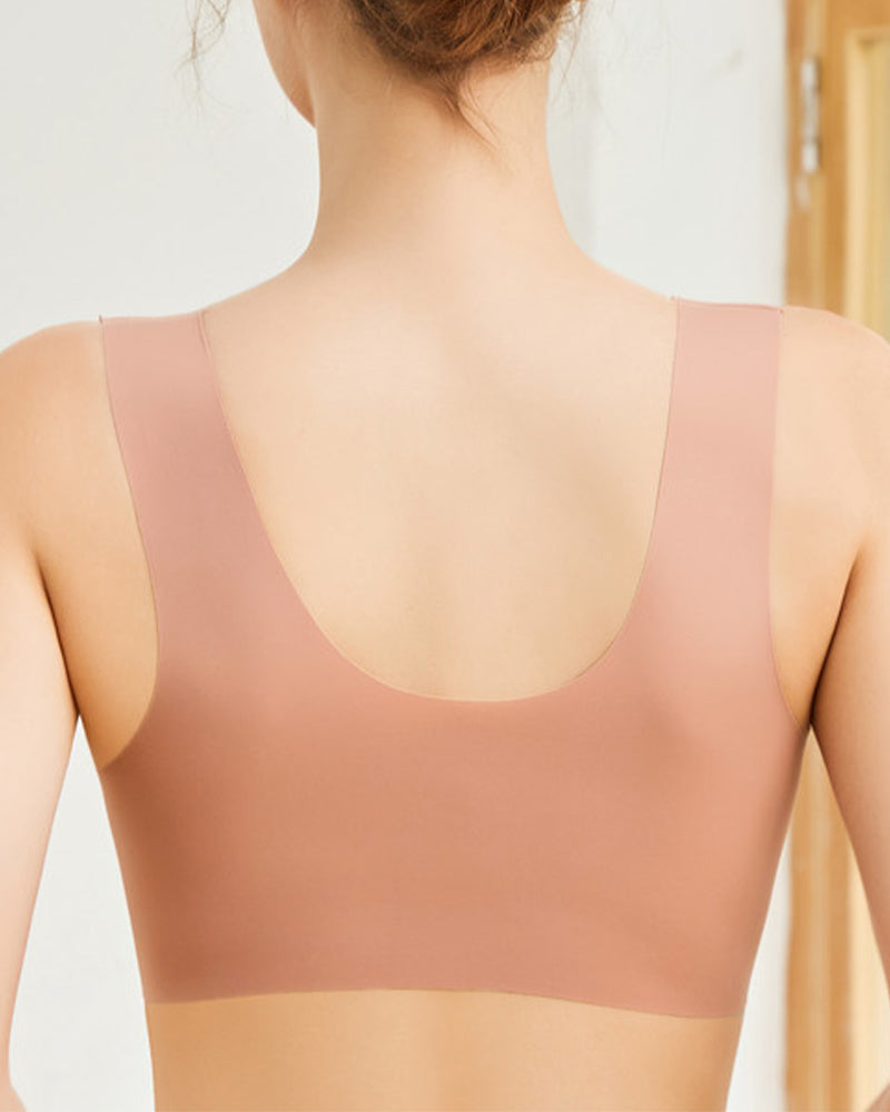 Seamless Push-Up Lace Bra